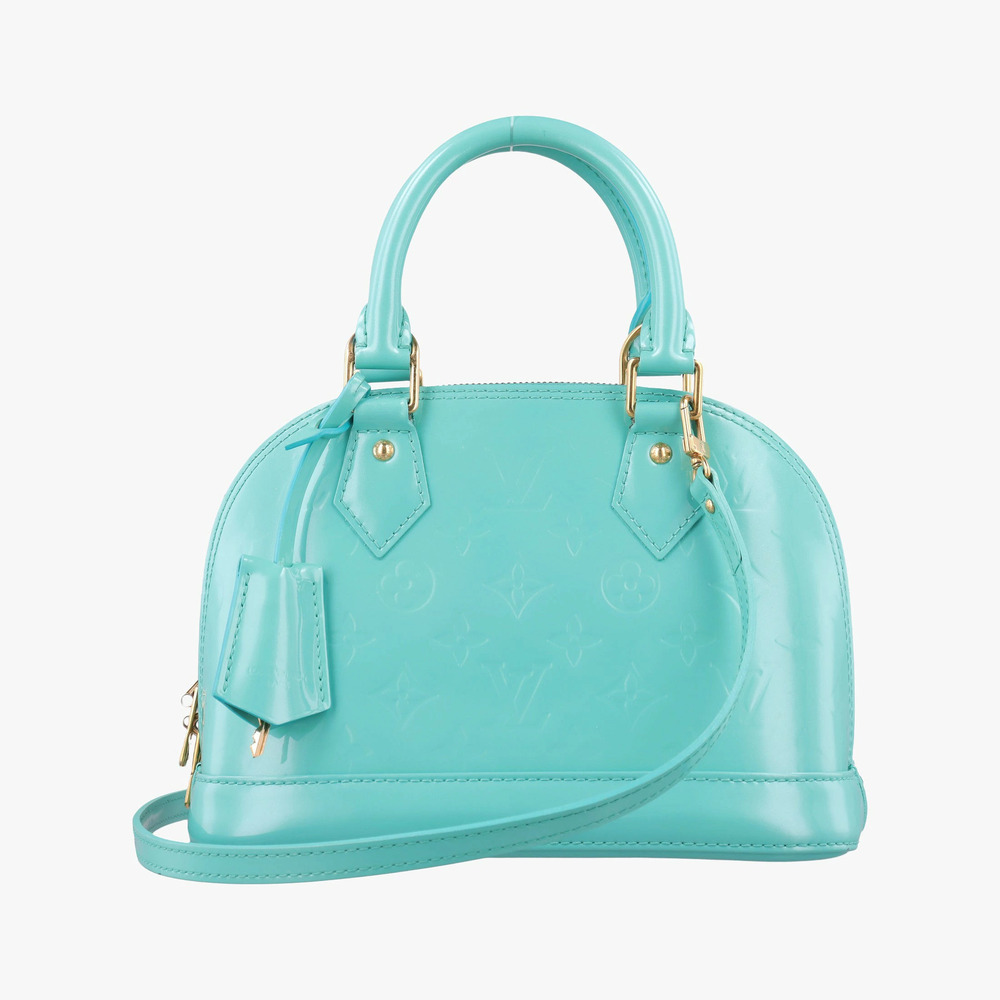 Louis Vuitton Alma Lagoon Top Handle Bag Blue